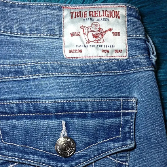 VINTAGE True Religion Women's jeans. Jenny Curvy, Y2K, Retro, Classic Girlhood - Picture 4 of 6
